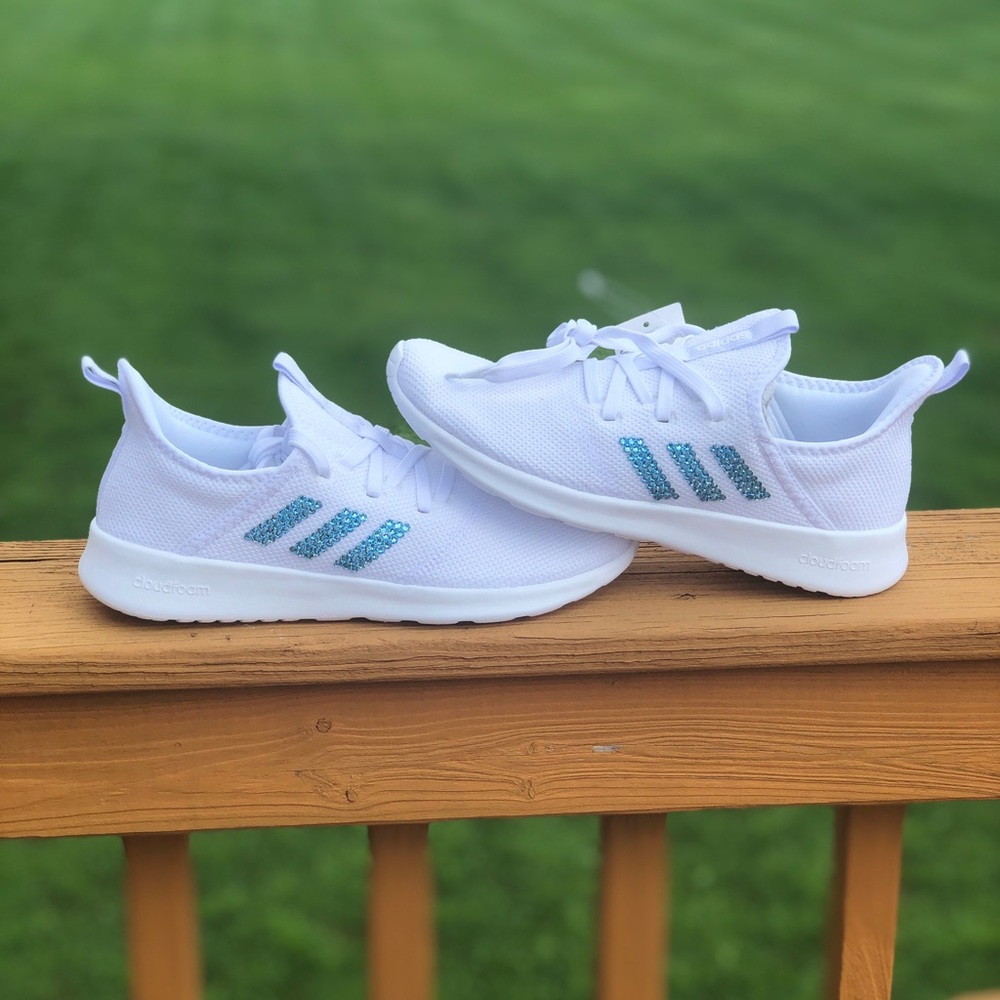 Swarovski Adidas Cloudfoam Pure Running Shoe